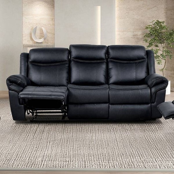 AGATA Reclining Sofa - Black