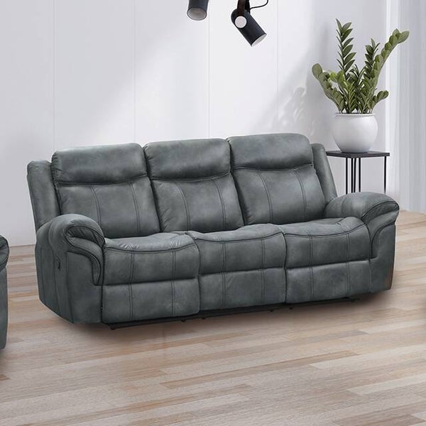 AGATA Reclining Sofa - Dark Gray