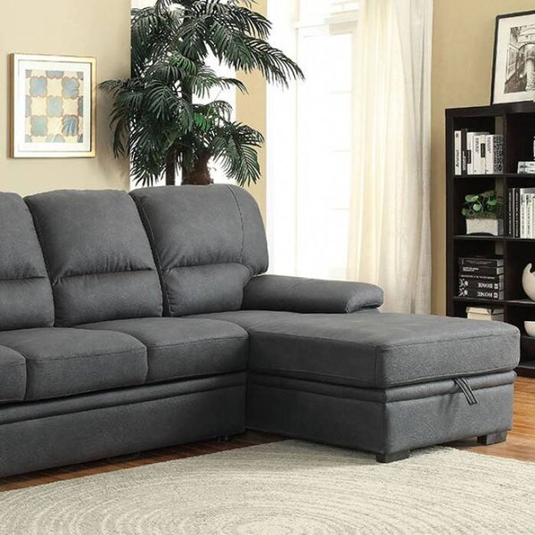 ALCESTER Sleeper Sectional - Graphite