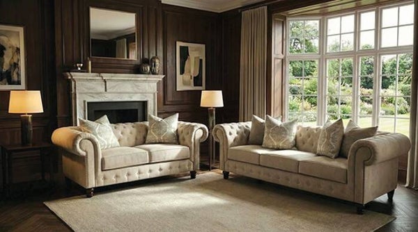 AMMIRATI 2PC Sofa & Loveseat Set