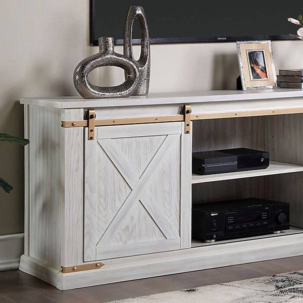 BORREGO TV Stand - Antique White
