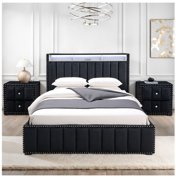 FARESE Bed - Black