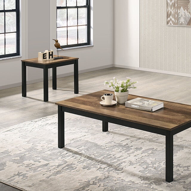 FINDLAY 3pc Table Set - Brown