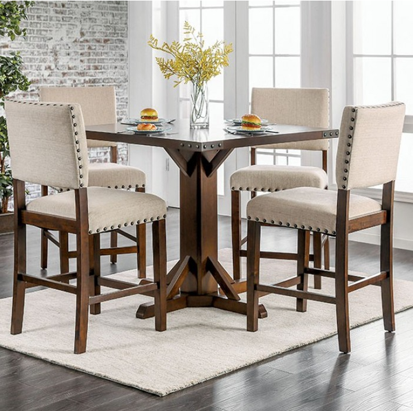 GLENBROOK 5 PC Counter Height Dining Set