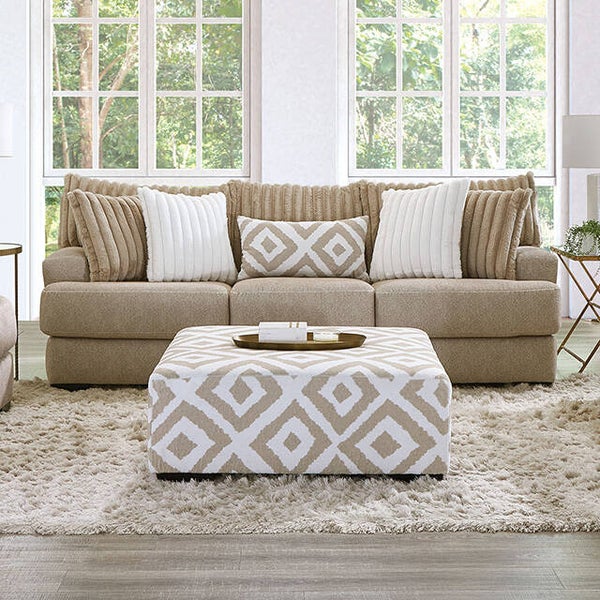 LOUGHLIN Sofa - Light Brown