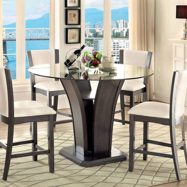 MANHATTAN 5pc Counter Height Dining Set