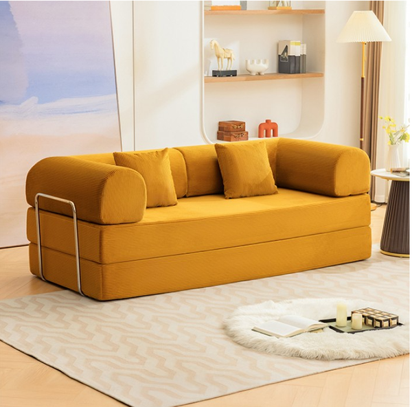 PERRI 79" Compressed Sofa - Ginger