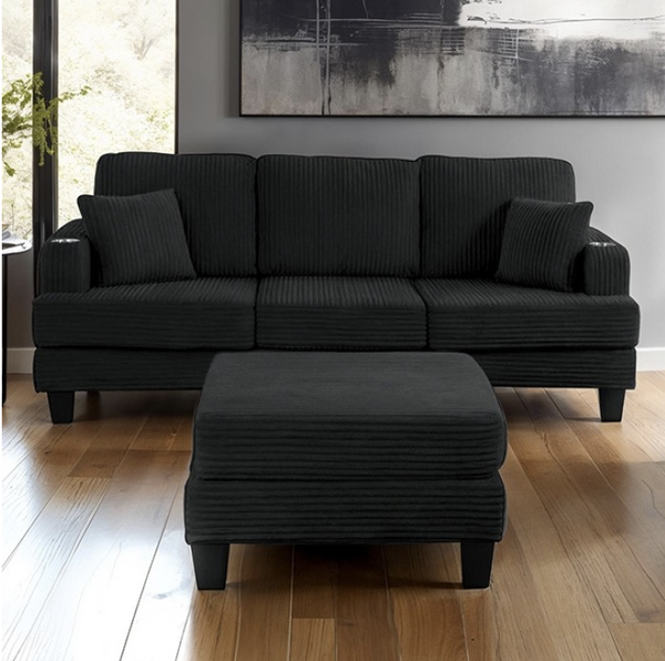 MORETAINE Sofa - Black