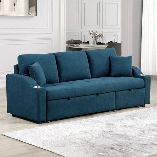 ROYDEN Sleeper Sofa - Blue