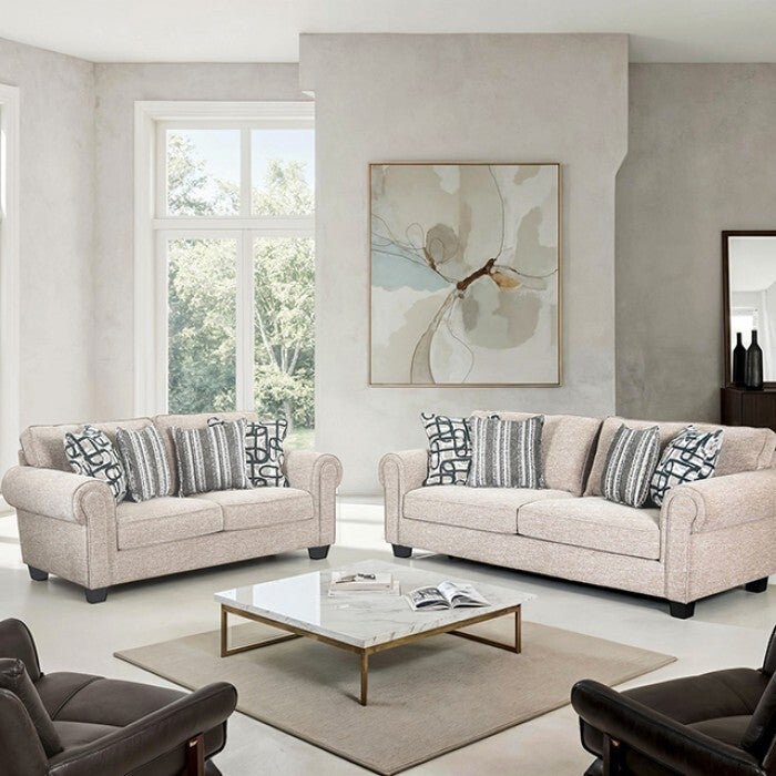 VIVIANI 2PC Sofa & Loveseat Set