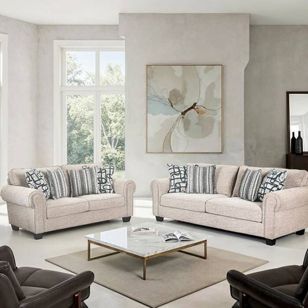 VIVIANI 2PC Sofa & Loveseat Set