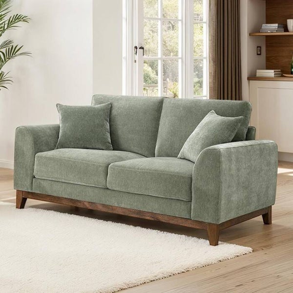 WATTON Loveseat - Olive Green