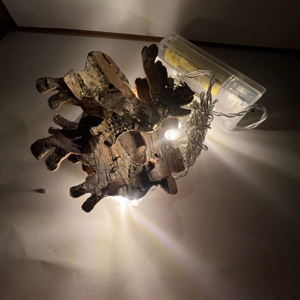 LED Lichterkette Elch