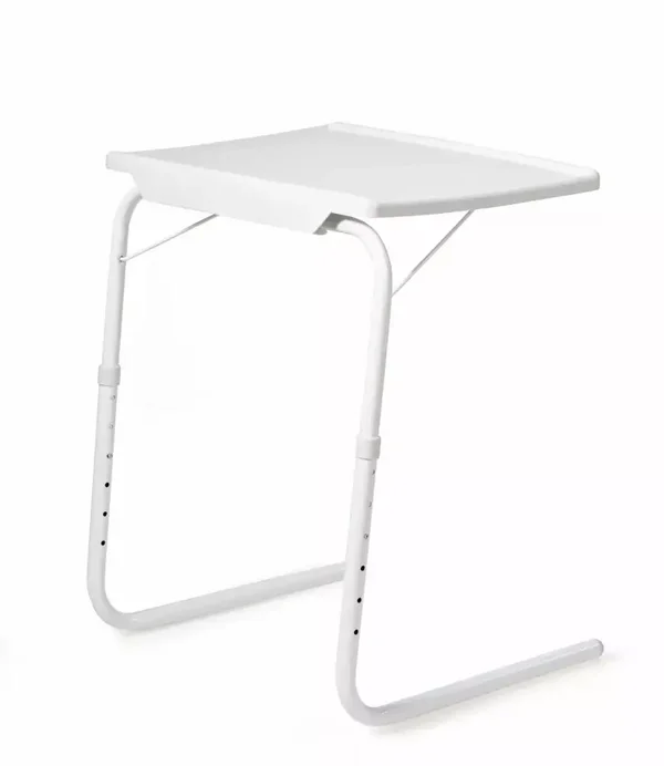 Orbisana Tischplatte Falttisch flexibler neigbar Plastik 52 x 40 cm Weiß