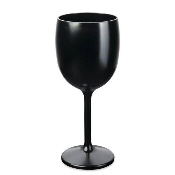 Schramm® Mehrweg Weingläser in Schwarz 300ml 12 Stück
