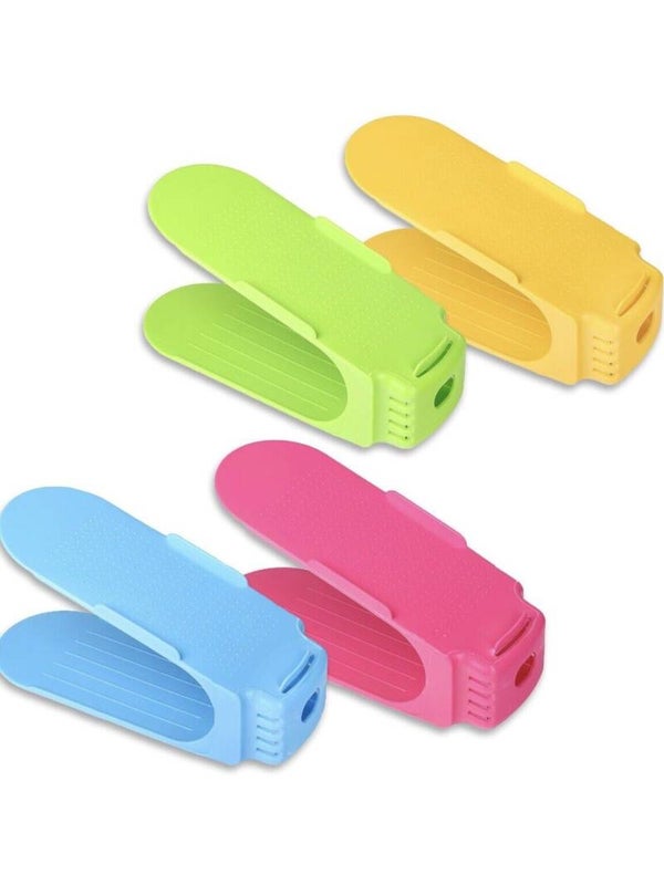 Schuhe Organizer Schuhstapler für 4 Paar Schuhe.