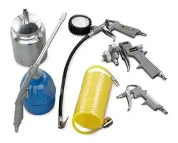 Workzone Kompressor Air Zubehör Kit Gun Schlauch Gravity Spray Reifenfüller