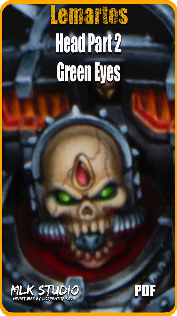 Blood Angel - Lemartes : Head part 2 - Green Eyes PDF