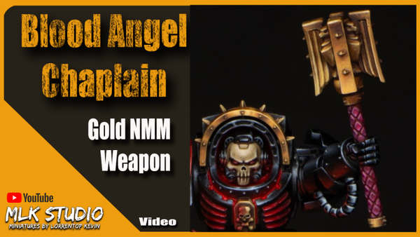 Blood Angel - Chaplain : Gold NMM Weapon