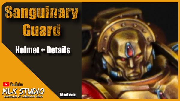 Blood Angel - Sanguinary Guard : Helmet & Details