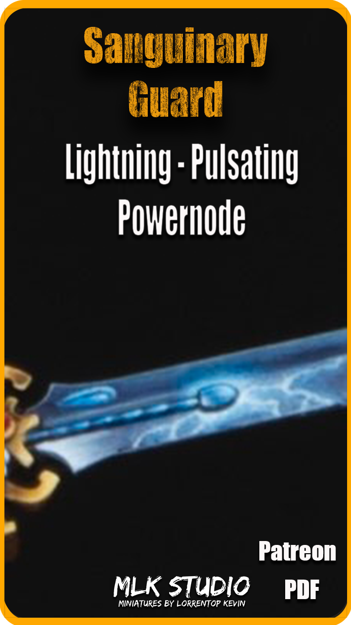 Blood Angel - Sanguinary Guard : Lightning - Pulsating Powernode PDF
