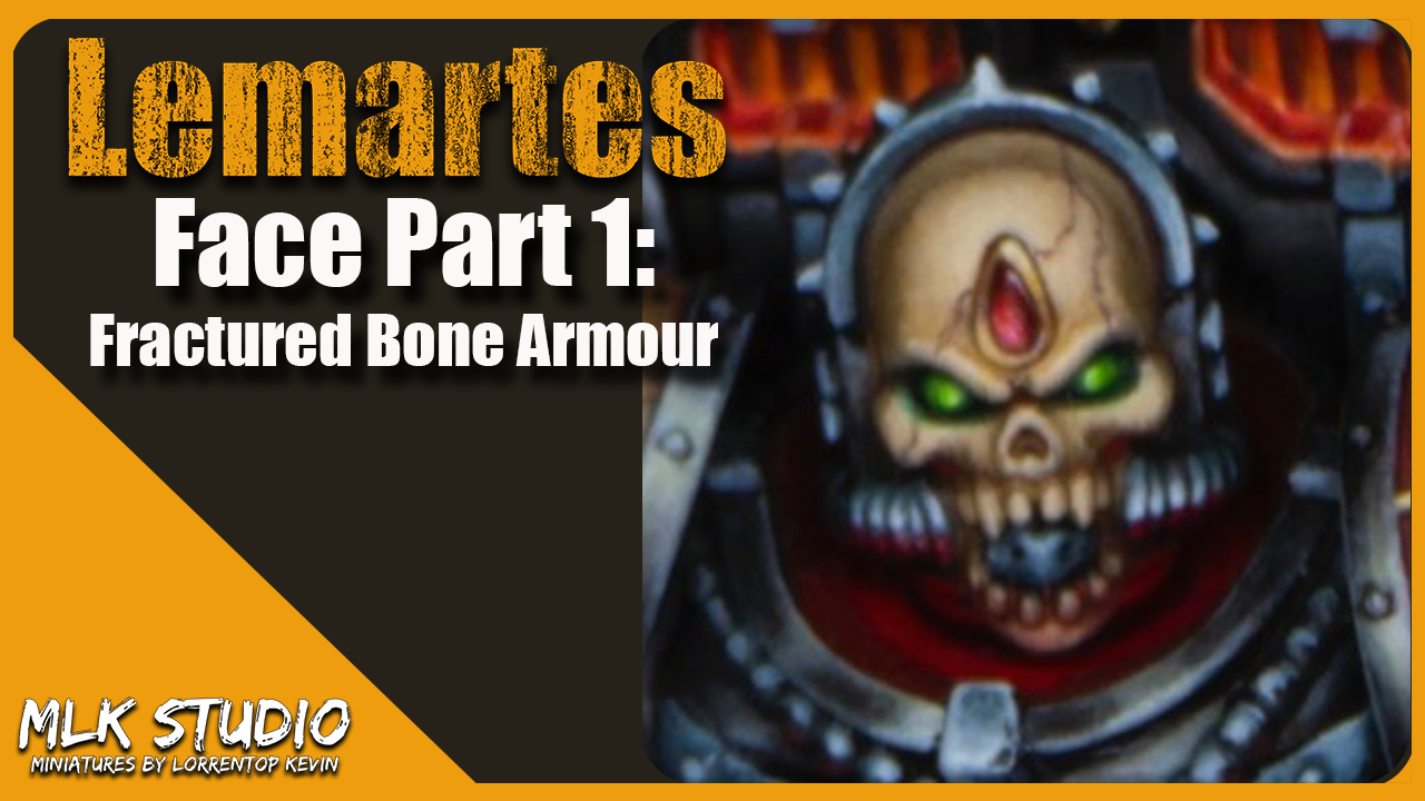 Blood Angel - Lemartes : Head part 1 - Fractured Bone Armour