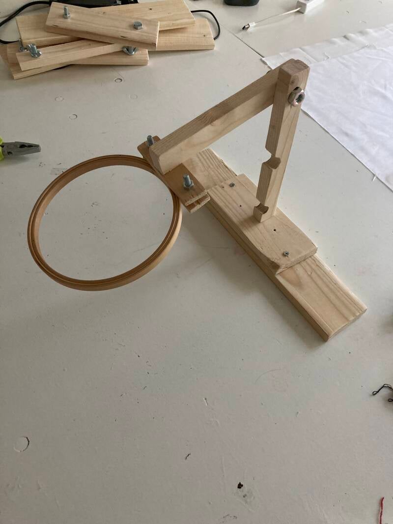 standaard voor borduurring