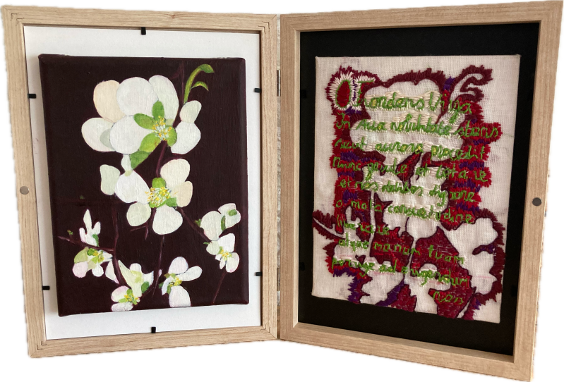 In Memoriam Michiel (samen met Tom schilderij links)