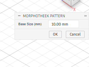 Fusion360 AddIn Morphotheek generator 2