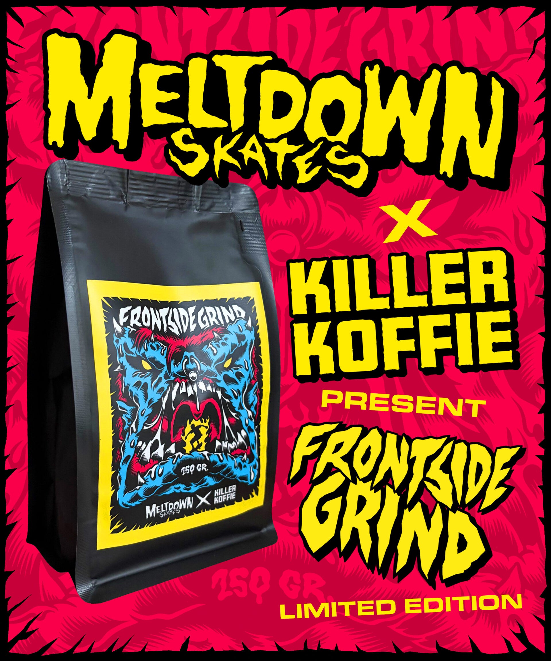 Meltdown Skates x Killer Koffie - limited