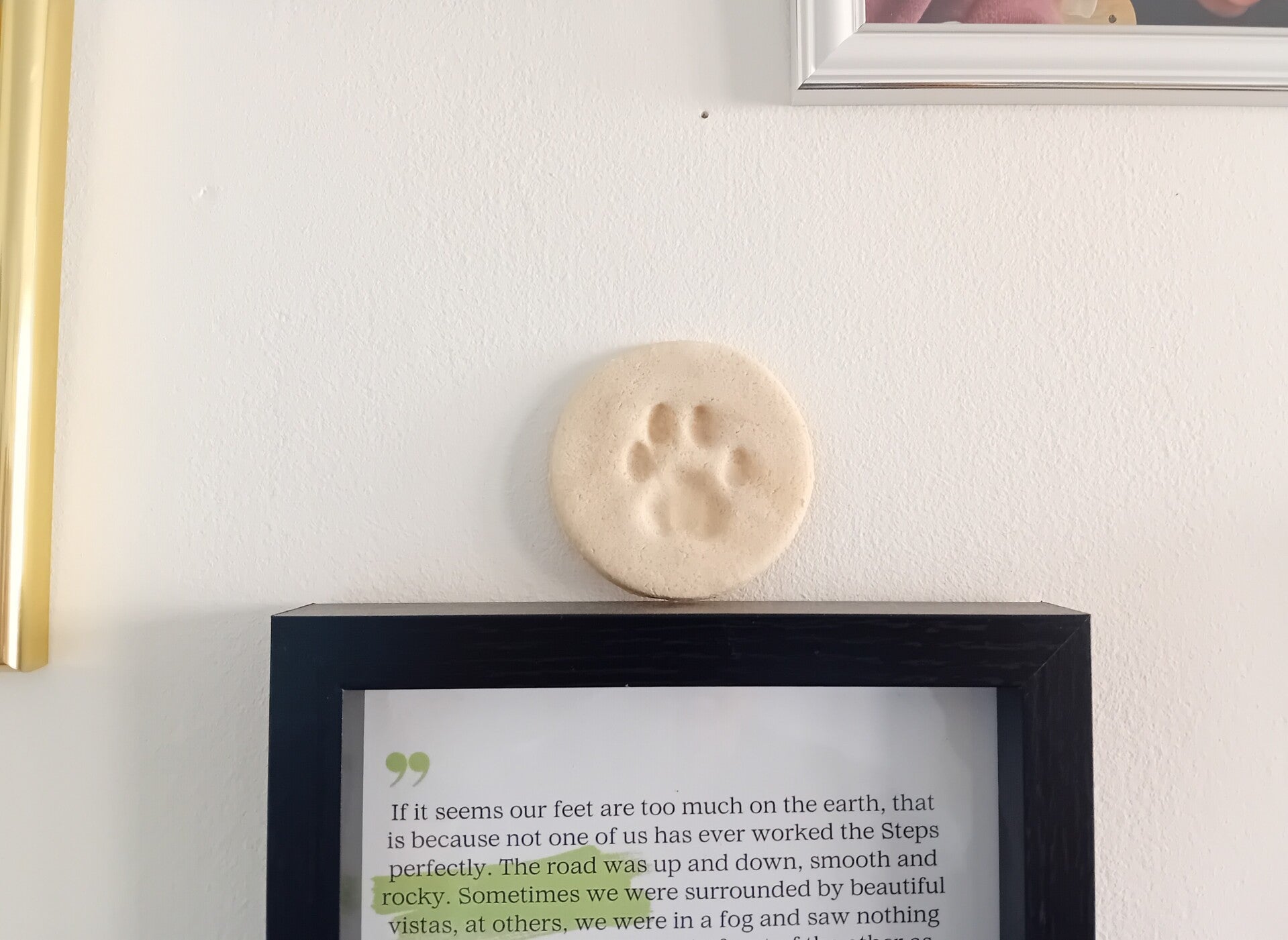 pootafdruk, overlijden huisdier, kat, herdenking, aandenken