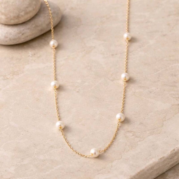 Gargantilla con Perlitas de Agua Dulce