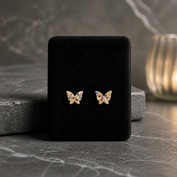 Pendientes Mariposa Multicolor