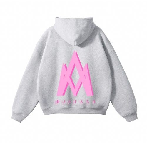 Two-Toned Grey Original Oversized Hoodie