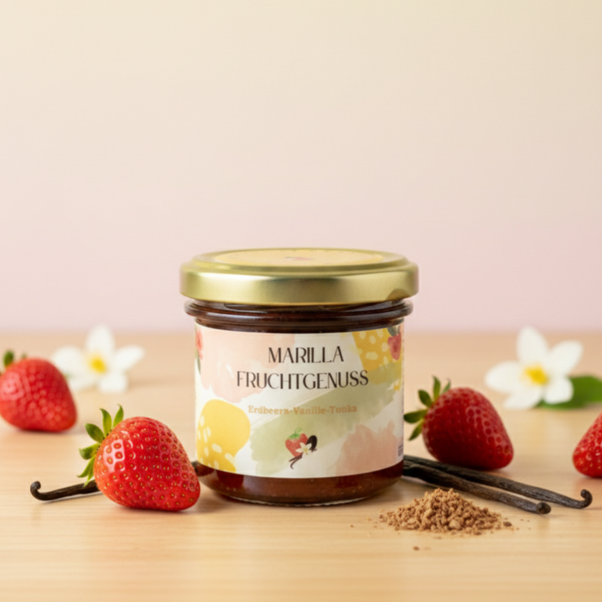 Erbeere-Vanillie-Tonka