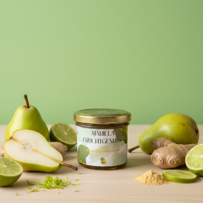 Birne-Limette-Ingwer