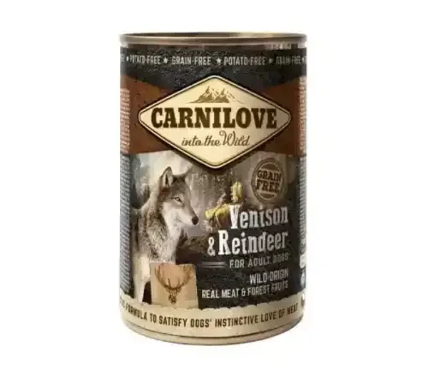 Carnilove - Natvoer - Venison & Reindeer 400 gram