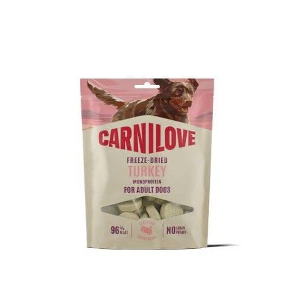Carnilove - Gevriesdroogde snack - KALKOEN