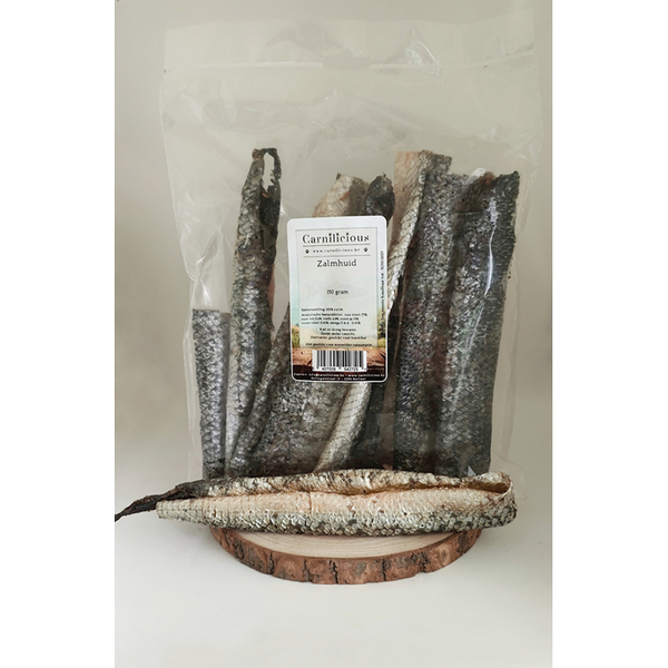 Carnilicious - Zalmhuid repen - 150 gram