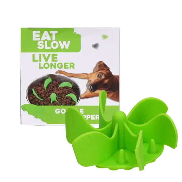 Eat Slow Live Longer - Gobble Stopper Groen