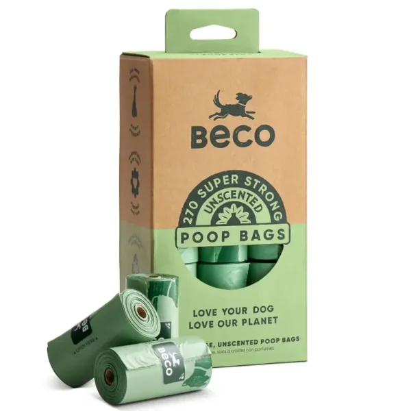 Beco - Poop Bags Recycled - Unscented Value Pack (270)