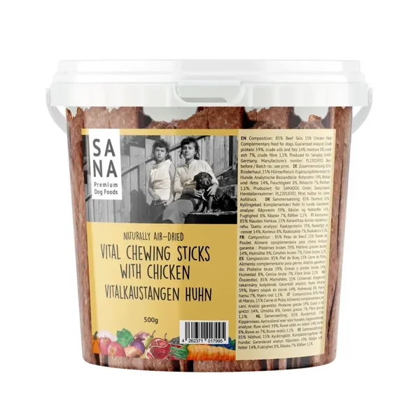 Sana - Vital Chewing Stick - Chicken 500 gr (emmer)