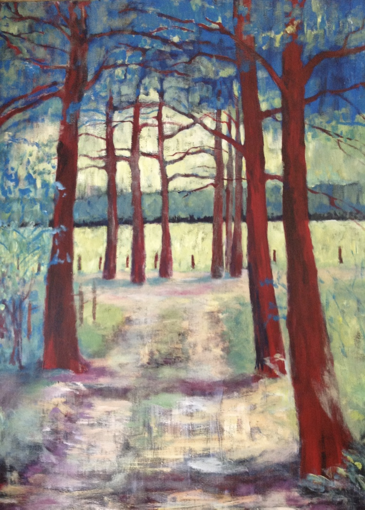 Veluwe, landscape, fine art