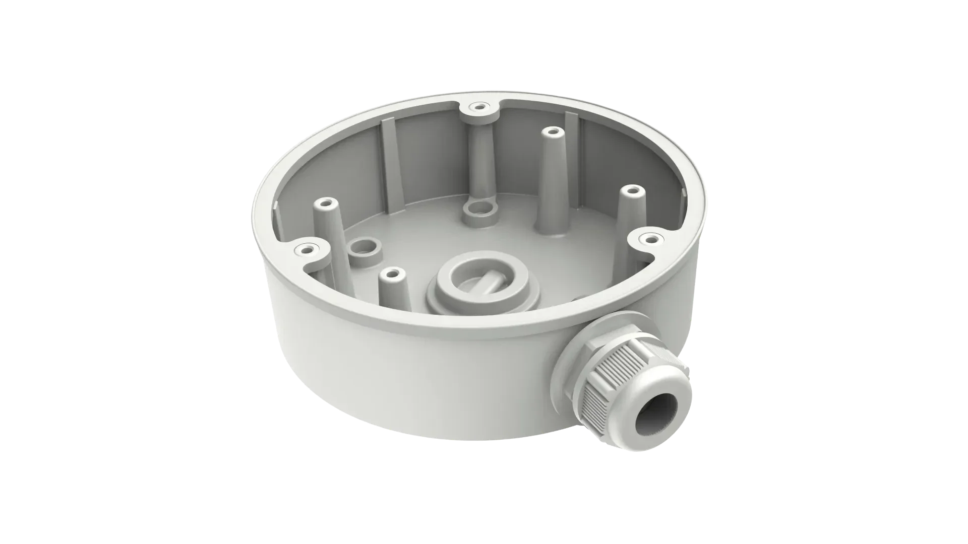 Boîte de Jonction Anti-Corrosion pour Dôme/Turret – NEMA 4X  Noir