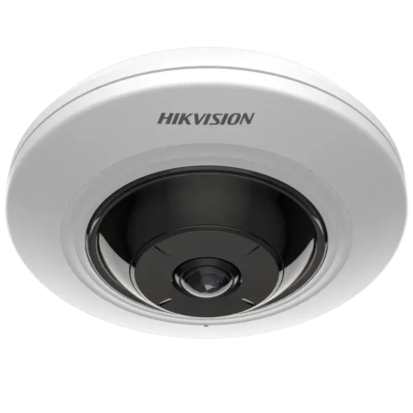 Hikvision – Fisheye 6MP 360° IR PoE Audio & AcuSense (1.05mm)