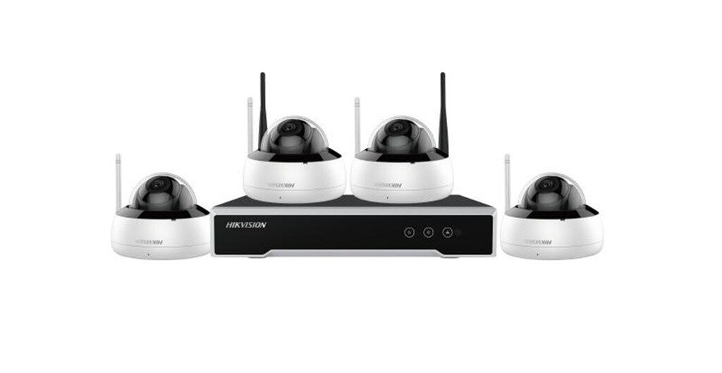 Hikvision Kit vidéosurveillance Wi-Fi 4 caméras