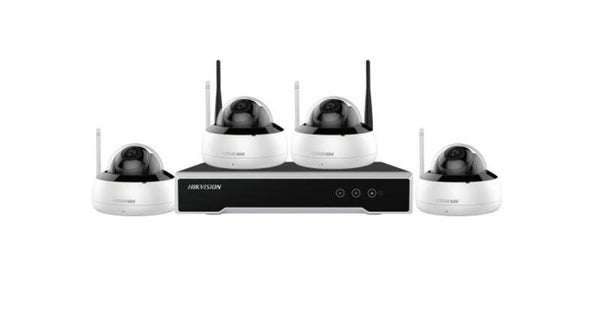 Hikvision Kit vidéosurveillance Wi-Fi 4 caméras
