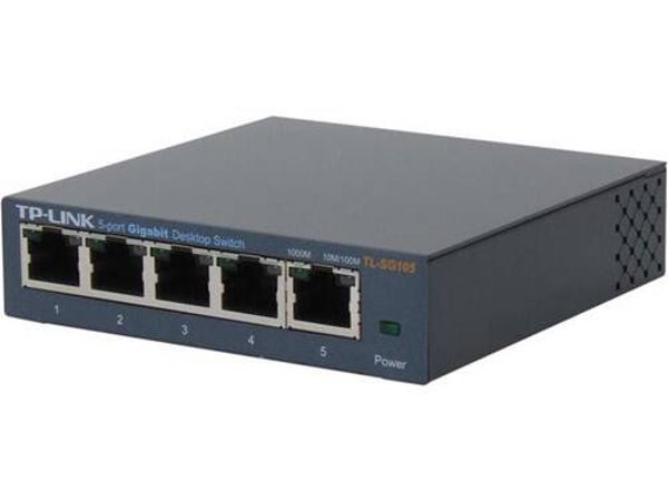 Switch TP-LINK 5 Ports - 5 x Ports réseau (RJ-45)