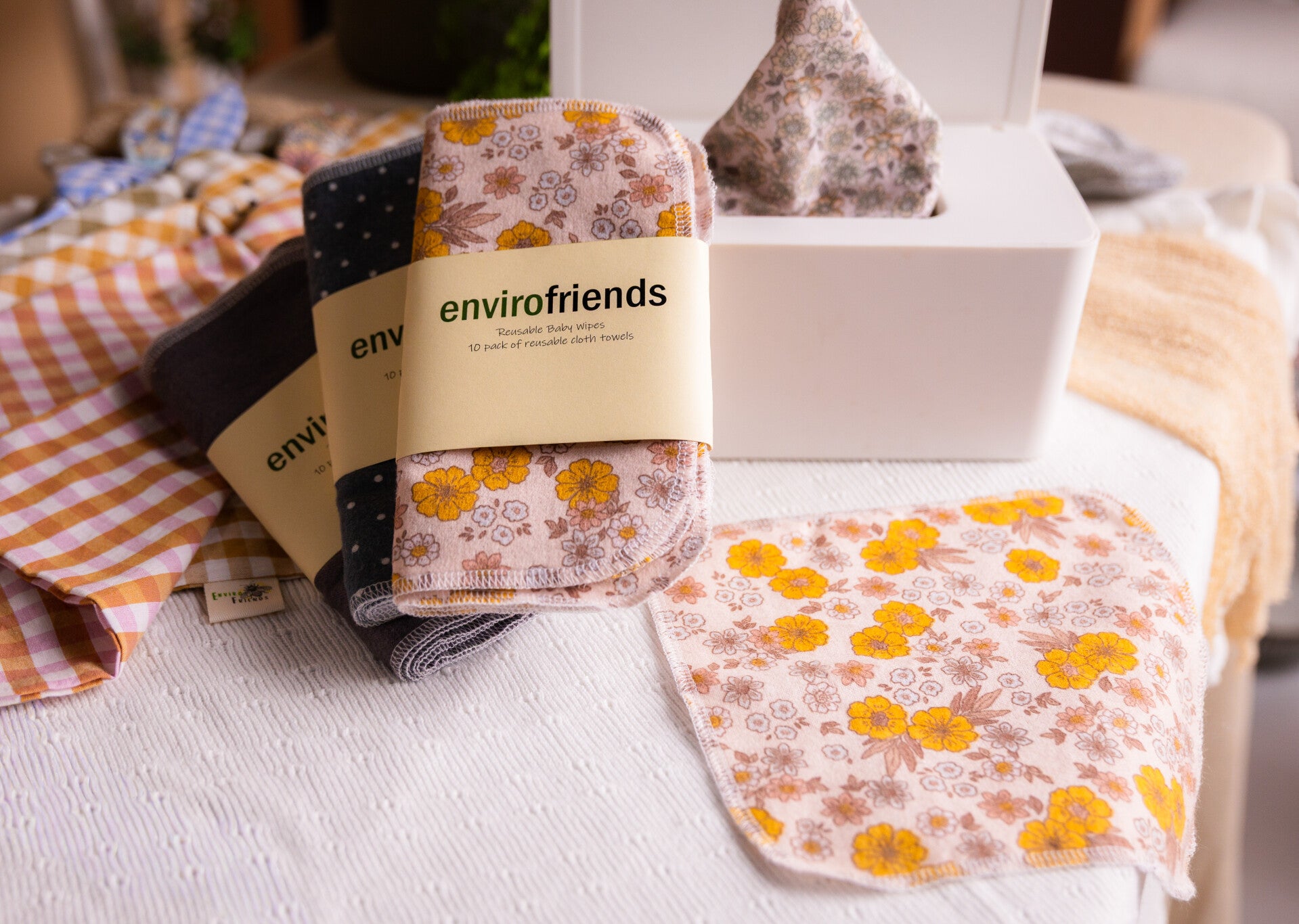 Reusable Baby Wipes 10pkt