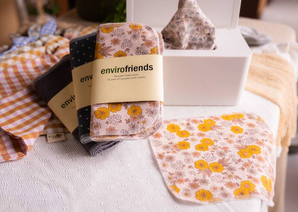 Reusable Baby Wipes 10pkt